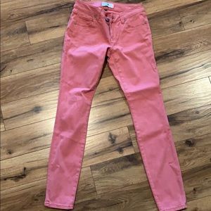 Cabi brick dust skinny jeans